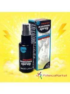 Marathon Spray Men Long Power  ejakuláció késleltető spray 50 ml - gyors kiszállítással és diszkrét csomagolásban - Potenciamarket