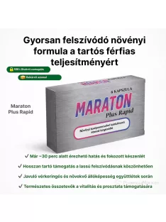 Maraton Plus Plus potencianövelő kapszula a hosszú és kemény erekcióért gyorsan kiszállítva és diszkréten csomagolva - Potenciamarket