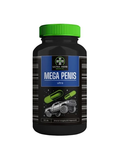 MEGA PENIS PLUS CAPSULE DE MĂRIRE PENISULUI ULTRA CONCENTRATE - 60 buc