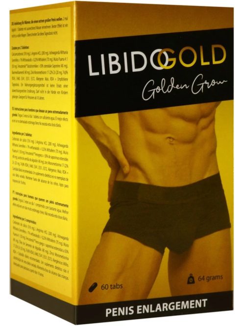 Libido Gold Golden Grow pénisznövelő tabletta 60 db