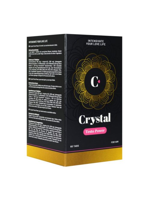 CRYSTAL TESTO POWER TESZTOSZTERON FOKOZÓ - 60 DB