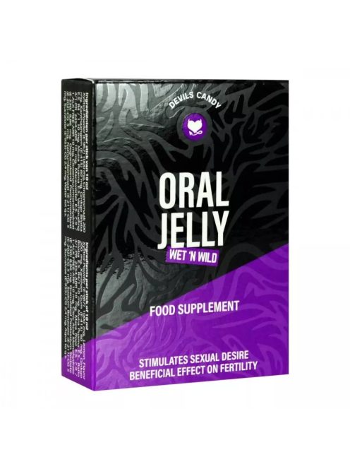 Devils Candy Oral Jelly vágyfokozó zselé nőknek és férfiaknak 5 tasak