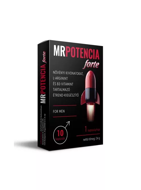 MrPotencia Forte Potencianövelő kapszula a forró éjszakákért gyorsan és diszkréten szállítva - Potenciamarket