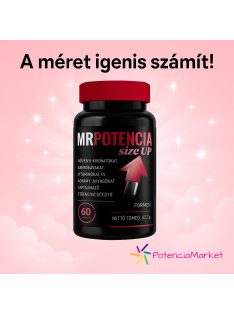 MrPotencia Size Up pénisznövelő kapszula nagyon gyors kiszállítással és diszkrét csomagolásban - Potenciamarket