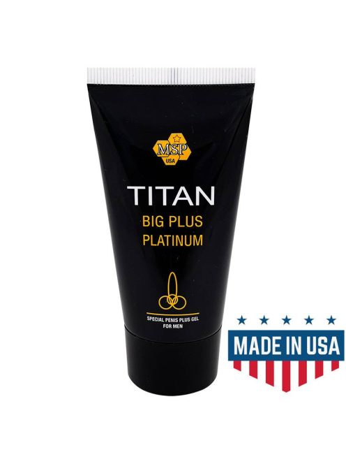 MySexpharma Titan Big Plus Platinum pénisznövelő gél 50 ml gyors házhozszállítással és diszkrét csomagolásban - Potenciamarket