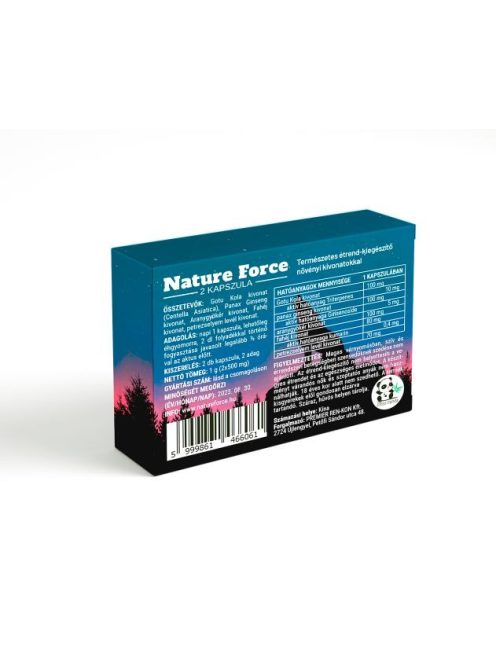 NATURE FORCE POTENCIANÖVELŐ KAPSZULA - 2 DB