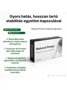 Natural Power Classic potencianövelő kapszula megszűnteti a merevedési problémát már másnap a gyors kiszállításunknak köszönhetően - Potenciamarket
