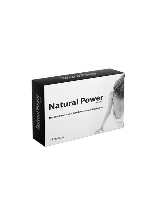 Natural Power Classic potencianövelő kapszula megszűnteti a merevedési problémát már másnap a gyors kiszállításunknak köszönhetően - Potenciamarket