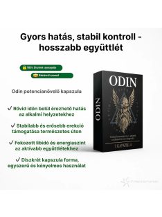 ODIN POTENCIANÖVELŐ KAPSZULA FÉRFIAKNAK  - 3 DB
