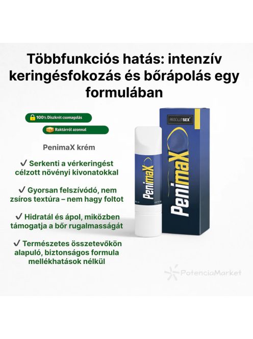 PENIMAX PENIS ENLARGEMENT AND MAINTENANCE CREAM - 50 ML