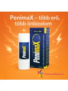 PenimaX pénisznövelő és karbantartó krém 75 ml diszkrét csomagolásban szupergyorsan szállítjuk - Potenciamarket