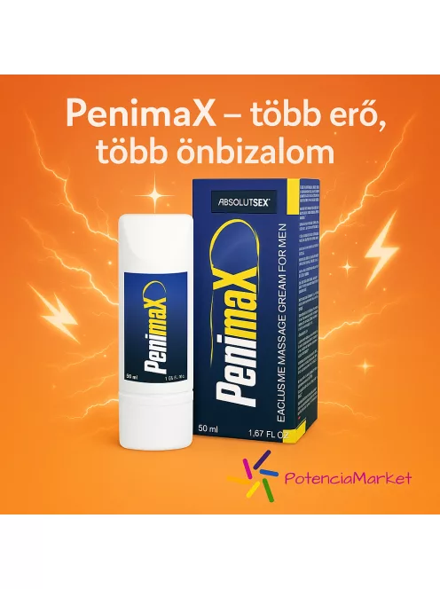 PenimaX pénisznövelő és karbantartó krém 75 ml diszkrét csomagolásban szupergyorsan szállítjuk - Potenciamarket