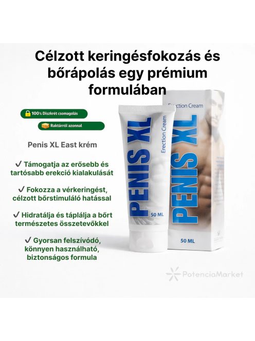 PENIS XL CREMA PENTRU MĂRIREA PENISULUI ȘI PENISUL DE MĂRIRE A PUTENȚEI - 50 ML