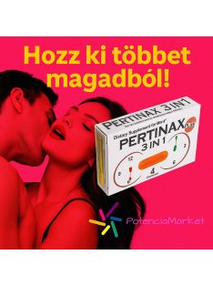 Pertinax 3 in 1 Plus potencianövelő kapszula férfiaknak, 4 darabos kiszerelésben – étrend-kiegészítő a jobb teljesítményért - Potenciamarket