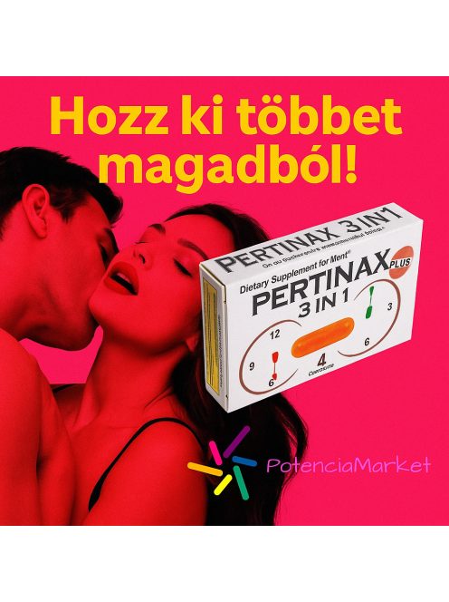 PERTINAX 3IN1 PLUS POTENZSTEIGERENDE KAPSELN - 4 STÜCK