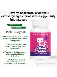 Pink Pussycat vágyfokozó kapszula gyors kiszállítás, diszkrét csomag hogy csak Te ismerd a tartalmát - Potenciamarket