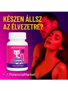Pink Pussycat vágyfokozó kapszula gyors kiszállítás, diszkrét csomag hogy csak Te ismerd a tartalmát - Potenciamarket