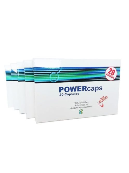 Power Caps erőshatású potencianövelő kapszula 20 darabos