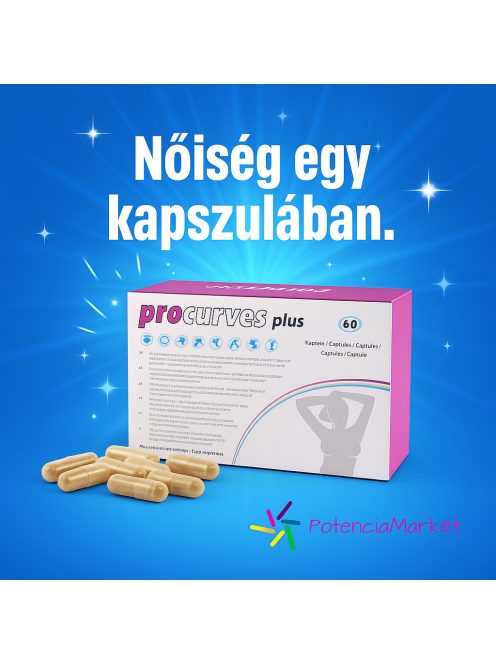 PROCURVES PLUS MELLFESZESÍTŐ KAPSZULA - 60 DB