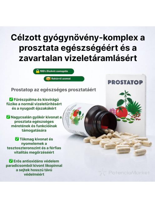 PROSTATOP PROSZTATA KAPSZULA FÉRFIAKNAK - 60 DB