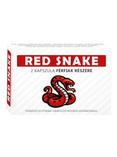 Red Snake potencianövelő kapszula, étrend-kiegészítő férfiaknak – erősebb merevedés és fokozott állóképesség természetes összetevőkkel – Potenciamarket