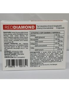 Red Diamond potencianövelő kapszula 2 kapszulás