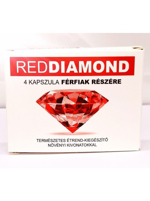 Red Diamond potencianövelő kapszula 4 kapszulás