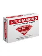 RedDiamond potencianövelő kapszula férfiaknak, 4 darabos kiszerelésben – természetes étrend-kiegészítő növényi kivonatokkal Potenciamarket