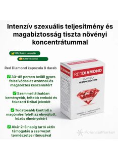RED DIAMOND FOR MEN POTENTIAL ENHANCEMENT CAPSULES - 8 PCS