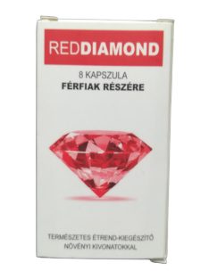Red Diamond potencianövelő kapszula az erőteljes merevedésért