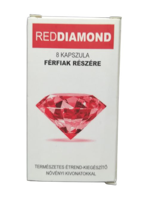 RED DIAMOND FOR MEN POTENTIAL ENHANCEMENT CAPSULES - 8 PCS