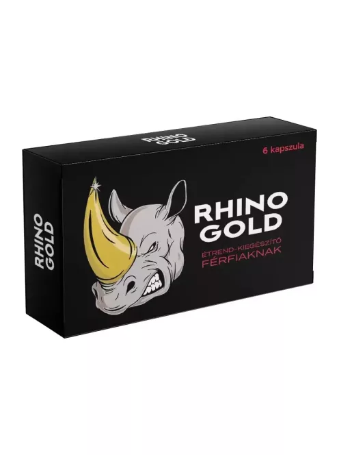 Rhino Gold potencianövelő kapszula férfiaknak – étrend-kiegészítő, erősebb erekció, jobb teljesítmény, nagyobb állóképesség, természetes vágyfokozó megoldás – Potenciamarket