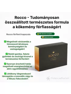 Rocco extra erős potencianövelő kapszula azonnali kiszállítás és diszkrét csomagolás saját raktárkészletünkből - Potenciamarket