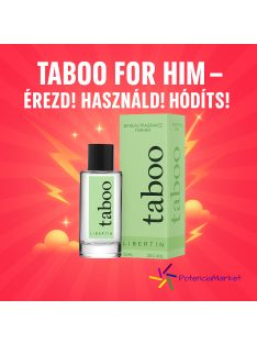 Taboo For Him csábítóillat - 50ml gyors és diszkrét szállítással hogy már este bevethesd a szuper erőd - Potenciamarket
