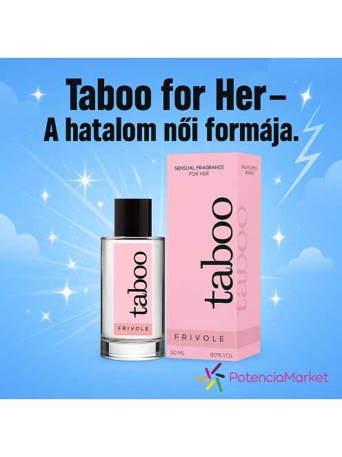 Taboo for Her csábító illat 50 ml azonnali szállítással raktárunkból diszkréten csomagolva - Potenciamarket