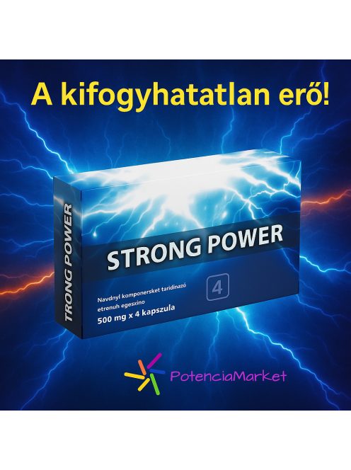 Strong Power potencianövelő kapszula férfiaknak,gyors kiszállítással és diszkrét csomagban – Potenciamarket