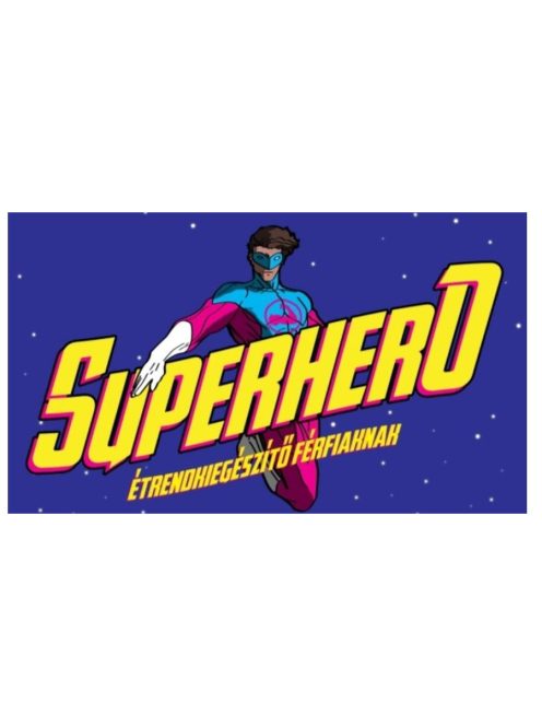 Superhero potencianövelő kapszula - a szuperhős Te leszel