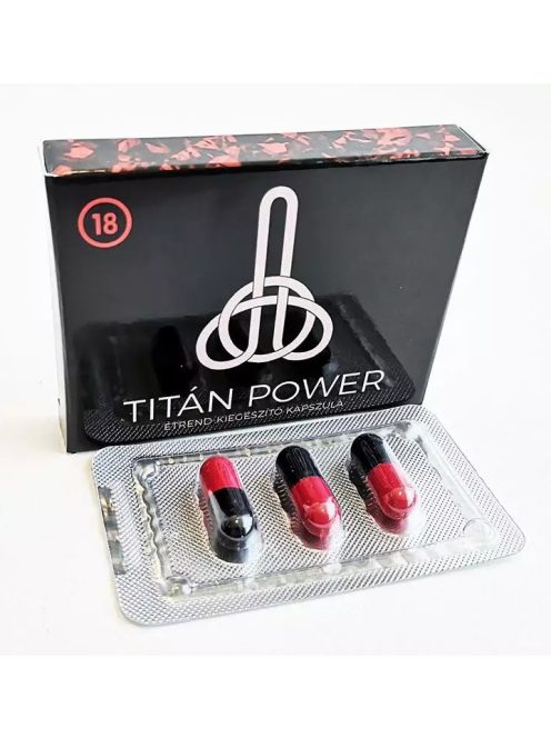 Titán Power Classic potencianövelő kapszulák - Potenciamarket.hu