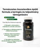TITAN BIG PLUS PLATINUM PÉNISZNÖVELŐ ÉS POTENCIANÖVELŐ KAPSZULA - 60 DB