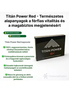 Titán Power Red potencianövelő étrend-kiegészítő erekcióhoz azonnali kiszállítással a saját raktárunkból – Potenciamarket
