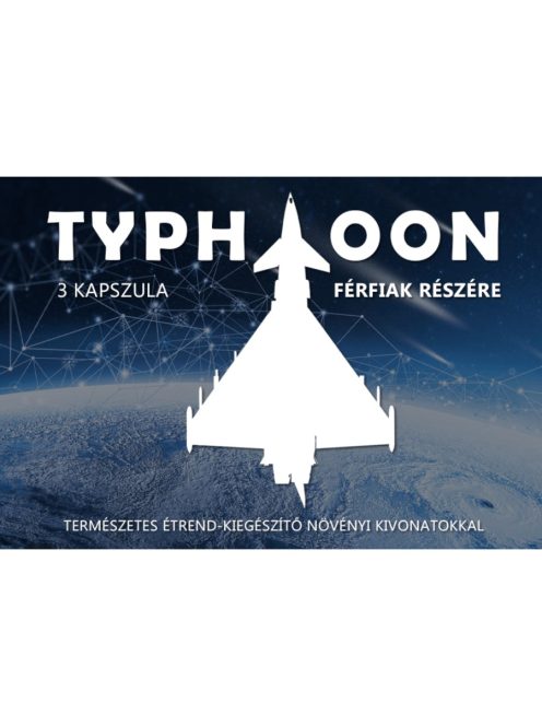 TYPHOON POTENCIANÖVELŐ KAPSZULA - 3 DB