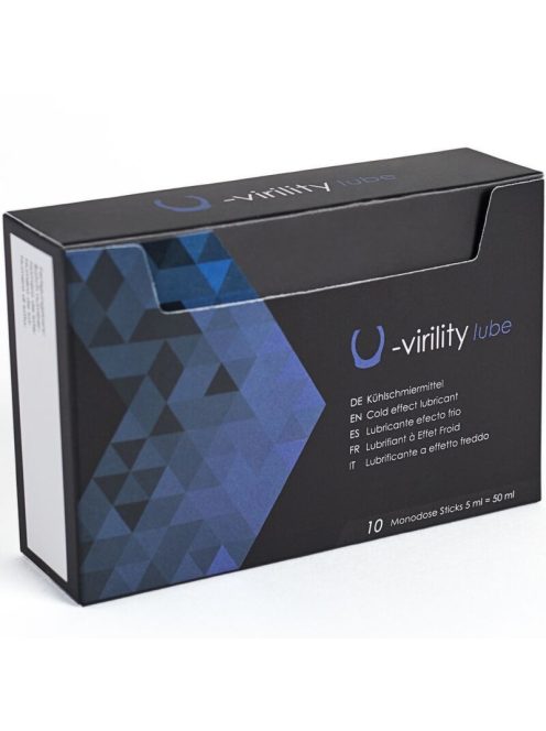 U-VIRILITY LUBE SIKOSÍTÓ VÍZBÁZISÚ - 10 TASAK