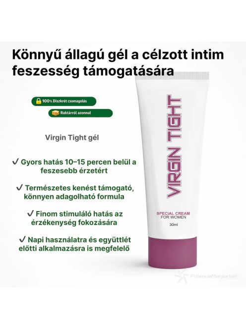 VIRGIN TIGHT VAGINA STRAFFENDE CREME – 30 ML