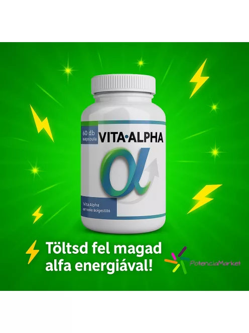 Vitaalpha potencianövelő kapszula gyors kiszállítással diszkrét csomagolásban - Potenciamarket
