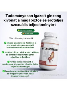 VITAGINSENG ÉLÉNKÍTŐ KAPSZULA TÉGELYES - 60 DB