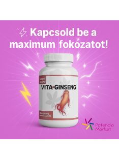 VITAGINSENG ÉLÉNKÍTŐ KAPSZULA TÉGELYES - 60 DB