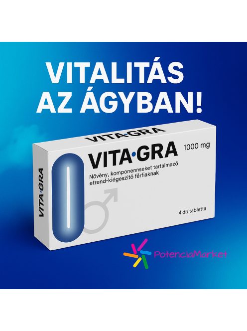 VITA•GRA étrend-kiegészítő férfi potencia növeléshez - Potenciamarket