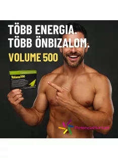 Volume 500 spermanövelő kapszula 30 db szupergyors kiszállítással diszkrét csomagban - Potenciamarket