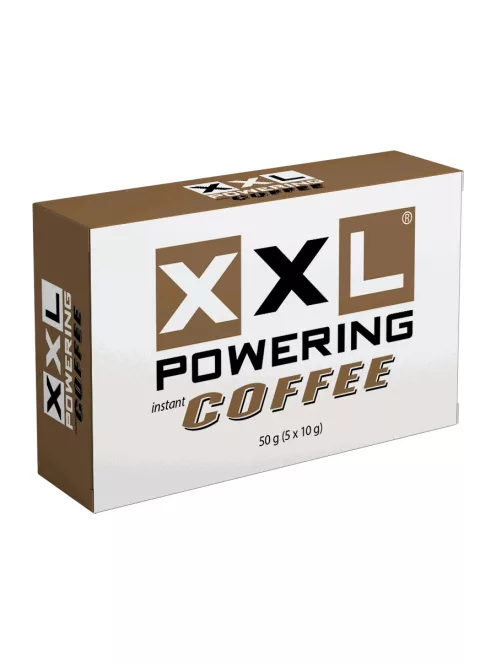 XXL Powering azonnal oldódó potencianövelő kávé 5 tasak azonnal szállítjuk saját raktárról diszkrét csomagban - Potenciamarket