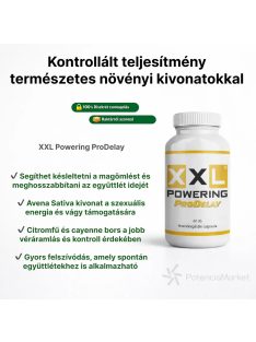   XXL POWERING PRO DELAY FÜR MÄNNER EJAKULATIONSVERZÖGERUNGSKAPSELN - 60 STK